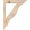 Ekena Millwork Funston Traditional Smooth Bracket w/ Offset Brace, Douglas Fir, 5 1/2"W x 30"D x 38"H BKT0604X30X38FST01SDF - alternate 4